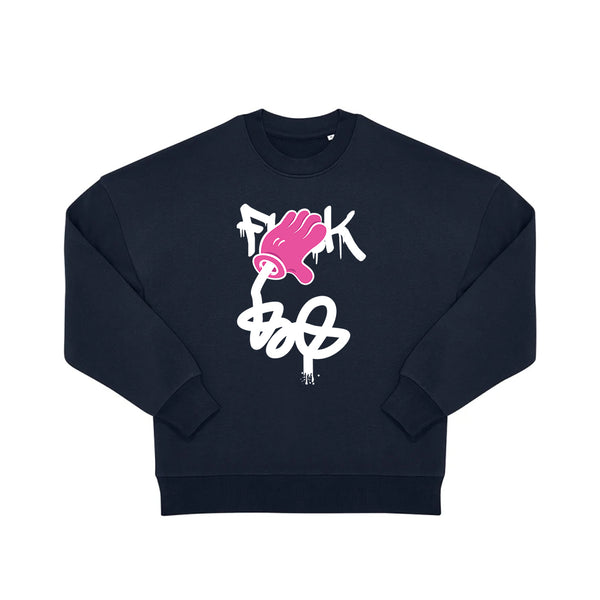 Crewneck Oversize - Fuck