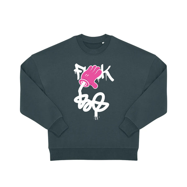 Crewneck Oversize - Fuck