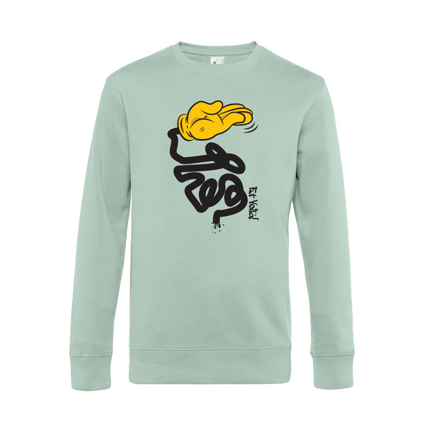 Crew Neck Sweatshirt Plush Interior EtVoilà- Man