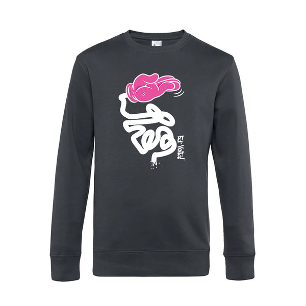 Crew Neck Sweatshirt Plush Interior EtVoilà- Man