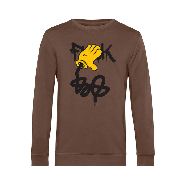 Summer Crew Neck Sweatshirt Fuck - Man