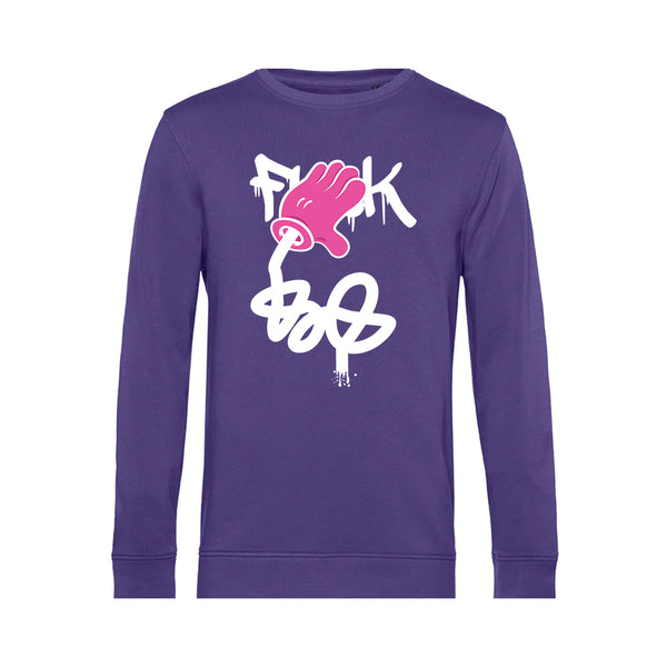 Summer Crew Neck Sweatshirt Fuck - Man