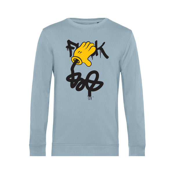 Summer Crew Neck Sweatshirt Fuck - Man