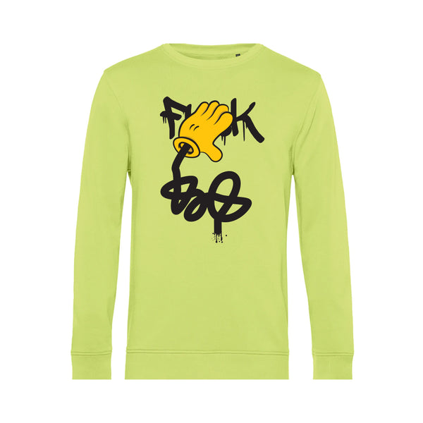 Summer Crew Neck Sweatshirt Fuck - Man