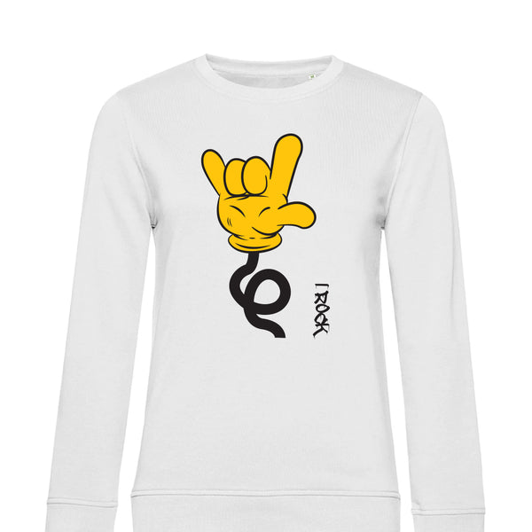 Summer Crew Neck Sweatshirt IRock - Woman