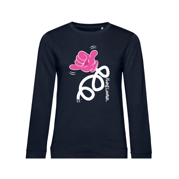 Summer Crew Neck Sweatshirt HangLoose - Woman