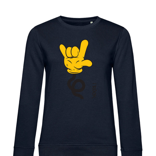 Summer Crew Neck Sweatshirt IRock - Woman