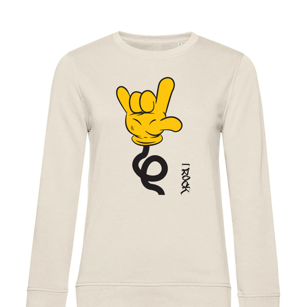 Summer Crew Neck Sweatshirt IRock - Woman