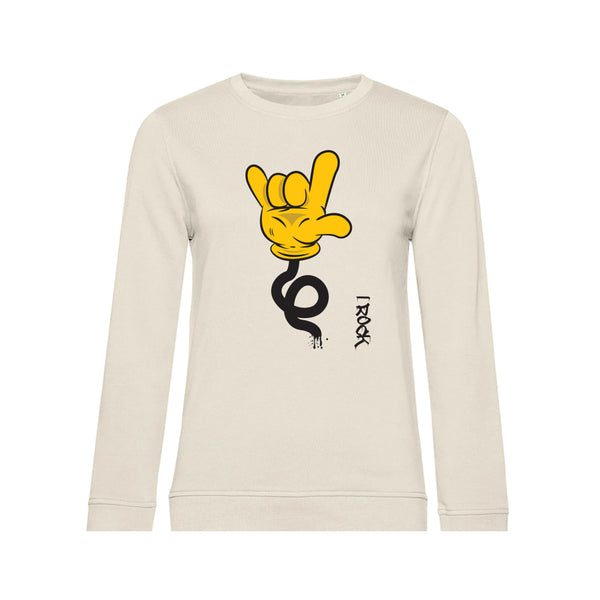 Summer Crew Neck Sweatshirt IRock - Woman