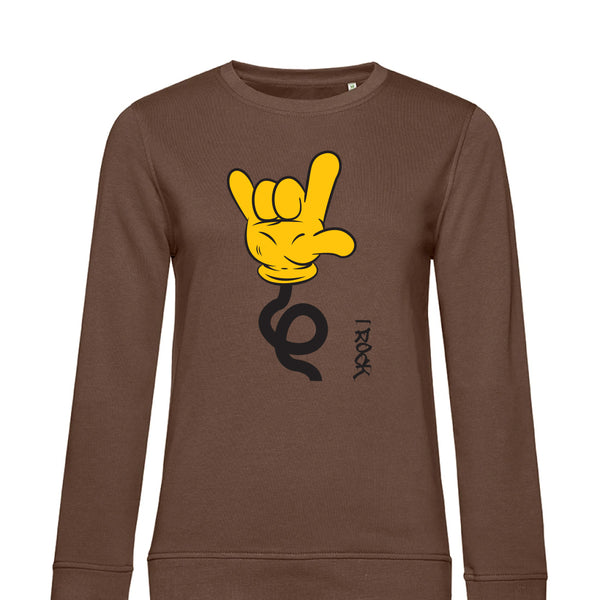 Summer Crew Neck Sweatshirt IRock - Woman