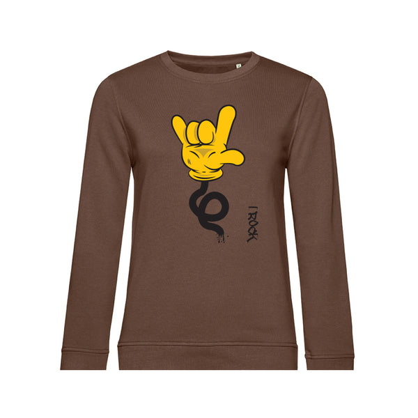 Summer Crew Neck Sweatshirt IRock - Woman