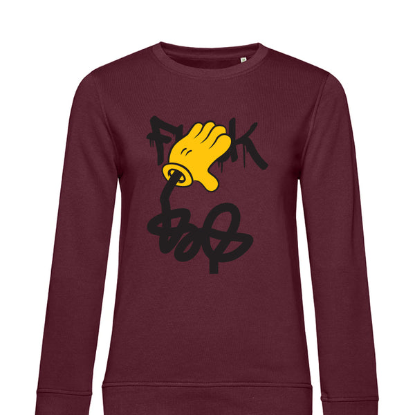 Summer Crew Neck Sweatshirt Fuck - Woman