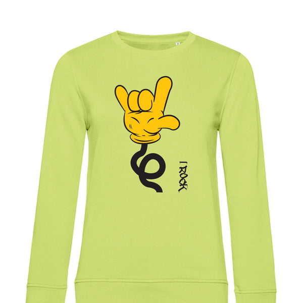 Summer Crew Neck Sweatshirt IRock - Woman