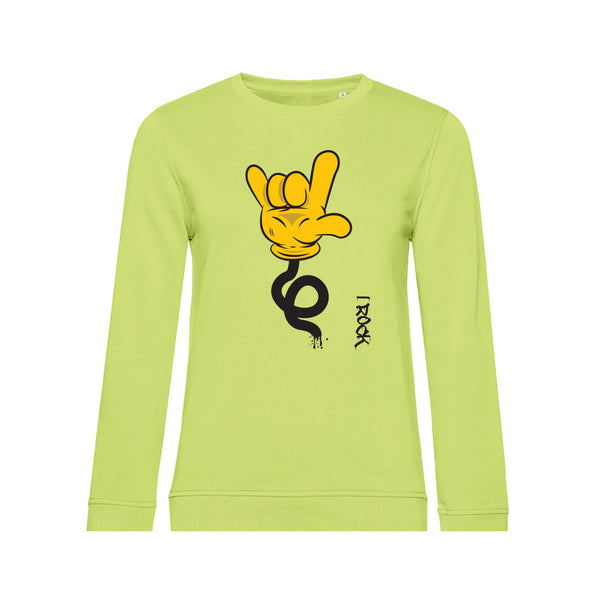 Summer Crew Neck Sweatshirt IRock - Woman