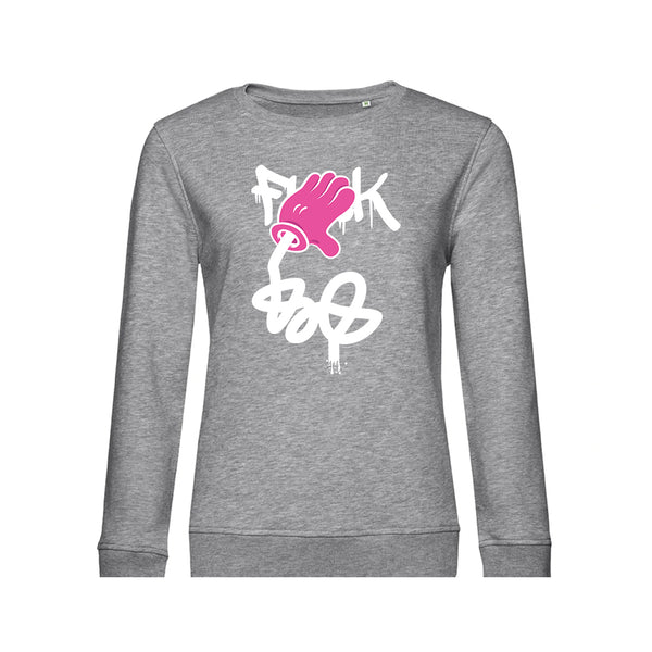 Summer Crew Neck Sweatshirt Fuck - Woman