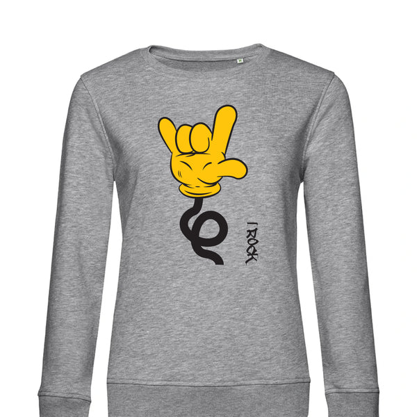 Summer Crew Neck Sweatshirt IRock - Woman