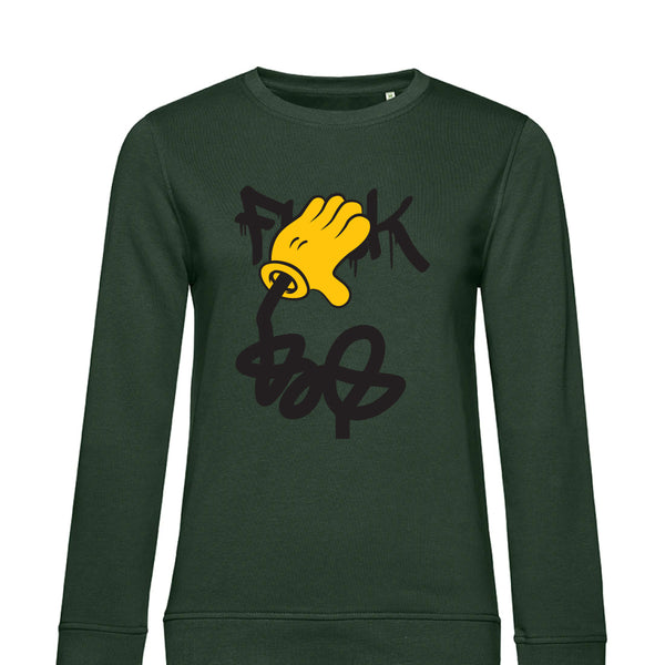 Summer Crew Neck Sweatshirt Fuck - Woman