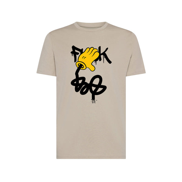 Short Sleeve T-Shirts Fuck - Man