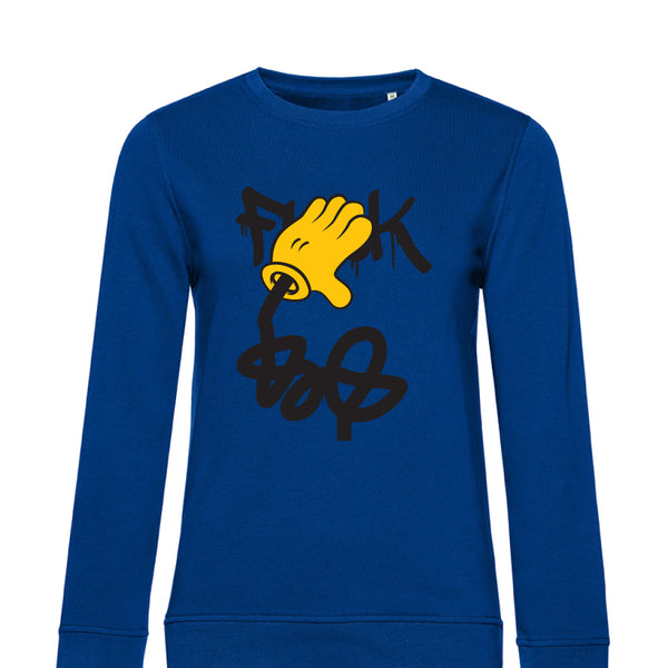 Summer Crew Neck Sweatshirt Fuck - Woman