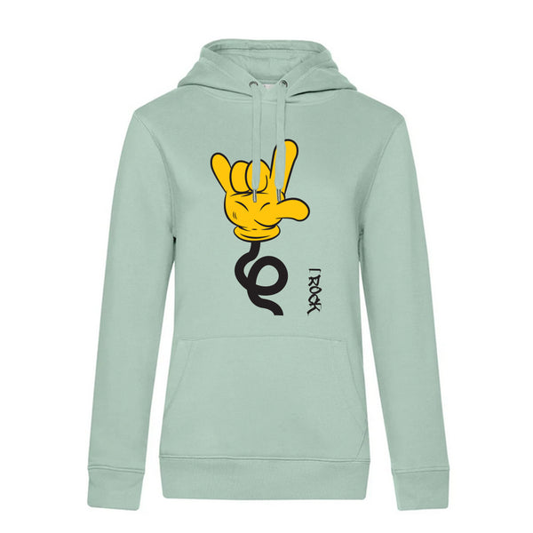Hoodie Plush Interior IRock - Woman