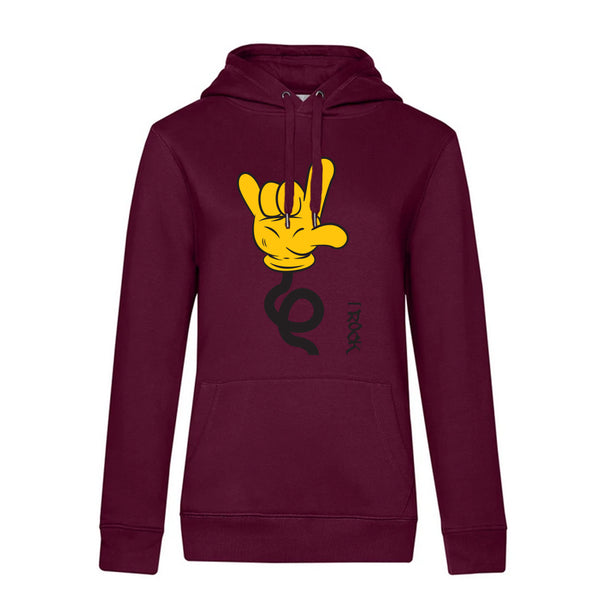 Hoodie Plush Interior IRock - Woman