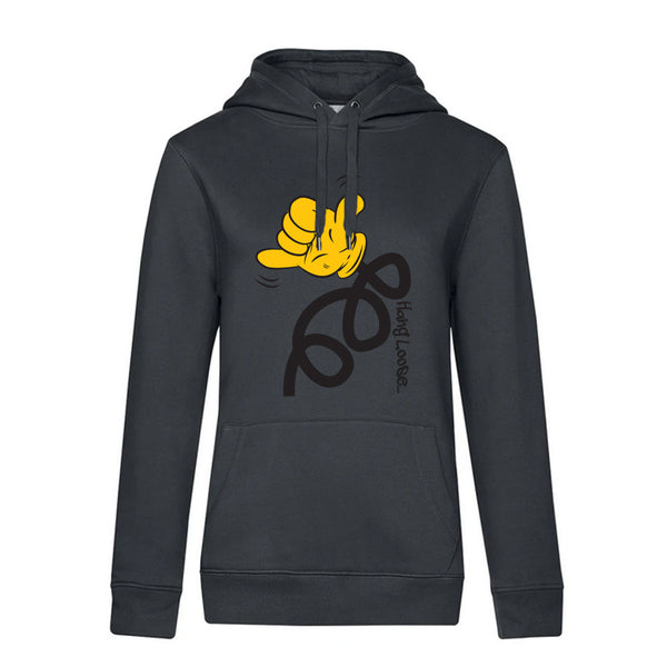 Hoodie Plush Interior HangLoose- Woman