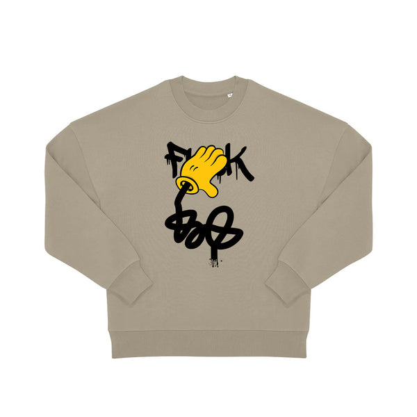 Crewneck Oversize - Fuck