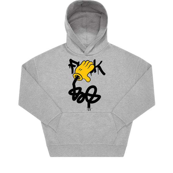 Overisze Hoodie - Fuck