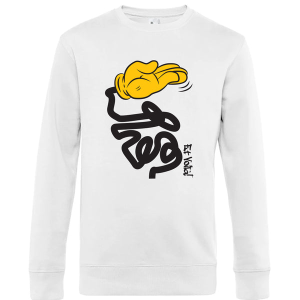 Crew Neck Sweatshirt Plush Interior EtVoilà- Man