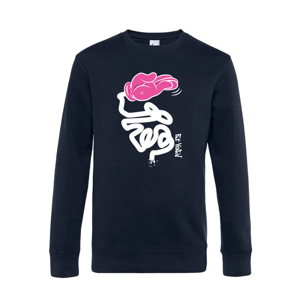 Crew Neck Sweatshirt Plush Interior EtVoilà- Man