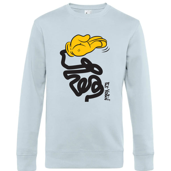 Crew Neck Sweatshirt Plush Interior EtVoilà- Man