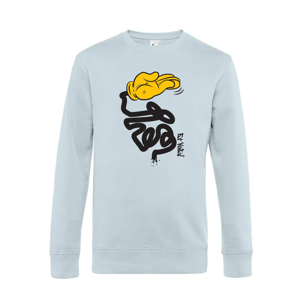 Crew Neck Sweatshirt Plush Interior EtVoilà - Woman