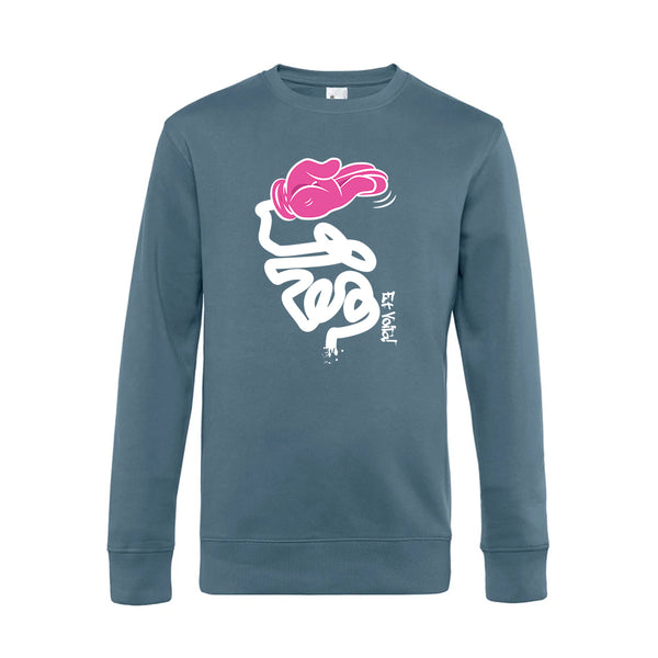 Crew Neck Sweatshirt Plush Interior EtVoilà- Man