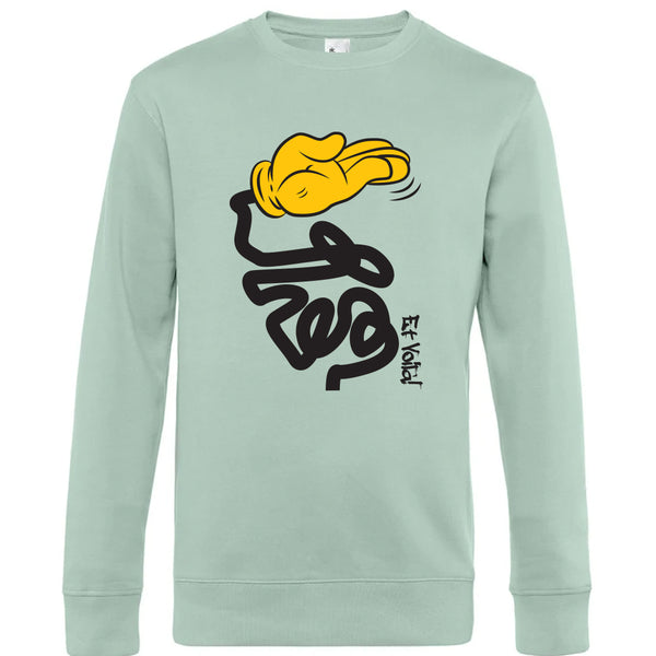 Crew Neck Sweatshirt Plush Interior EtVoilà- Man