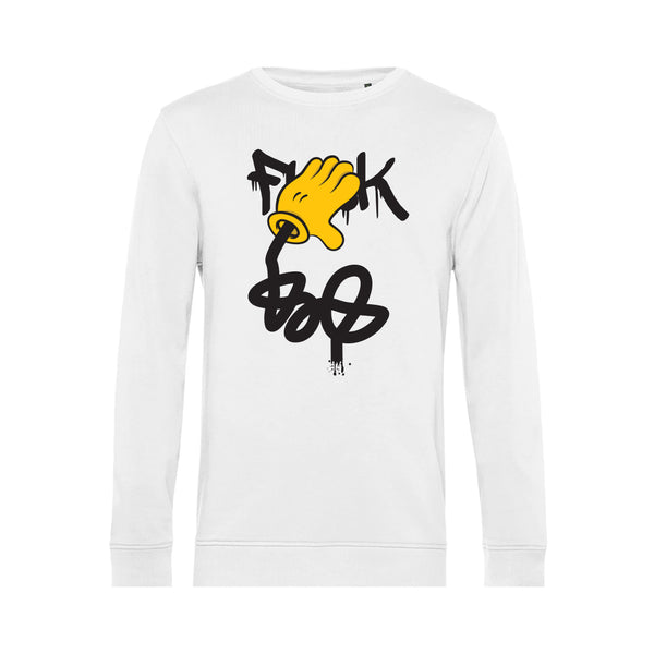 Summer Crew Neck Sweatshirt Fuck - Man