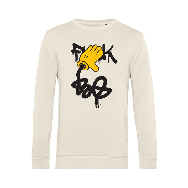 Summer Crew Neck Sweatshirt Fuck - Man