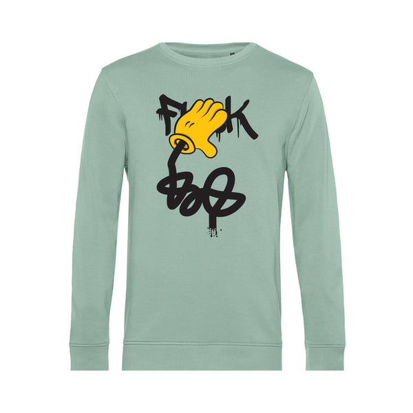 Summer Crew Neck Sweatshirt Fuck - Man