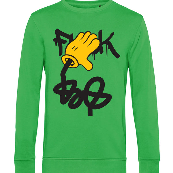Summer Crew Neck Sweatshirt Fuck - Man