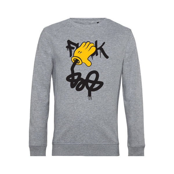 Summer Crew Neck Sweatshirt Fuck - Man