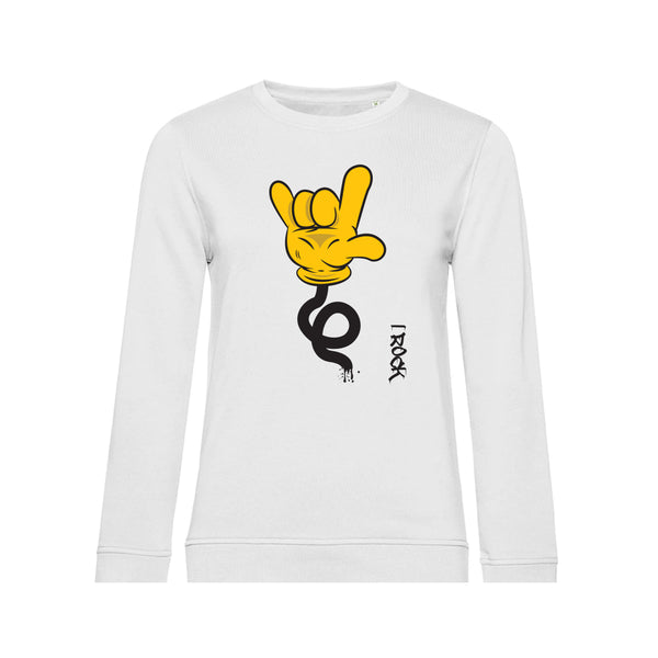 Summer Crew Neck Sweatshirt IRock - Woman