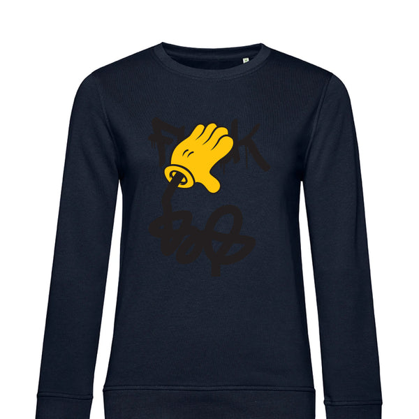 Summer Crew Neck Sweatshirt Fuck - Woman