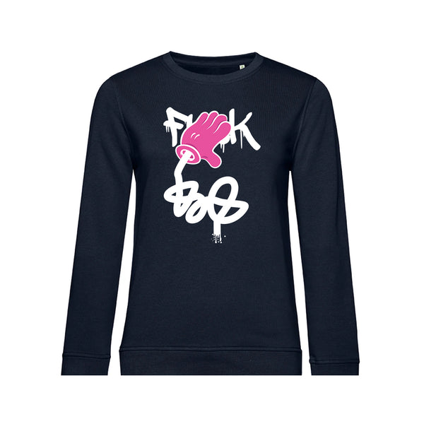 Summer Crew Neck Sweatshirt Fuck - Woman
