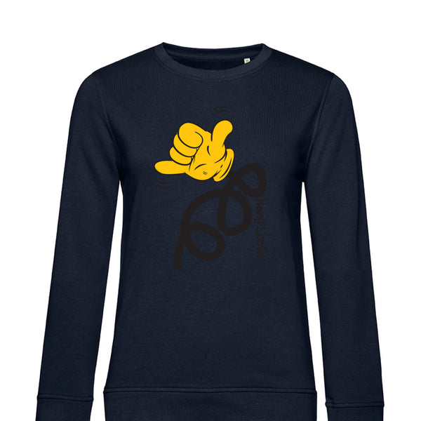 Summer Crew Neck Sweatshirt HangLoose - Woman