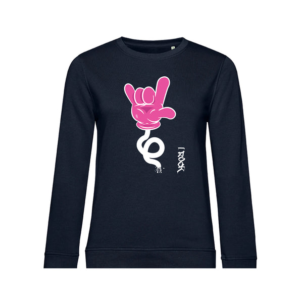 Summer Crew Neck Sweatshirt IRock - Woman
