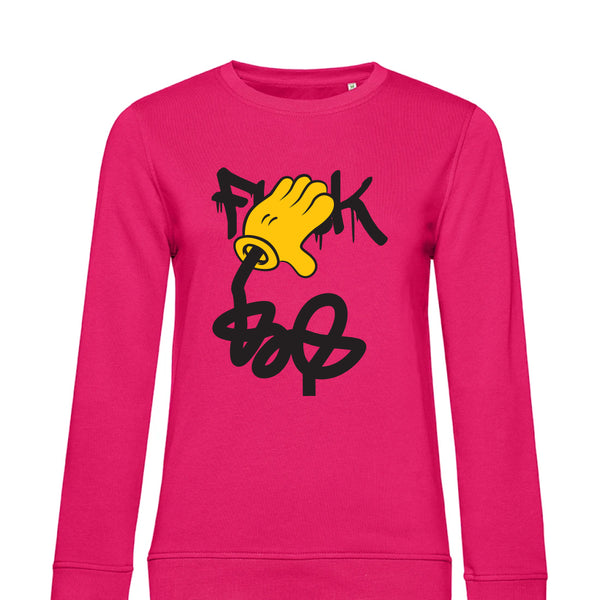 Summer Crew Neck Sweatshirt Fuck - Woman