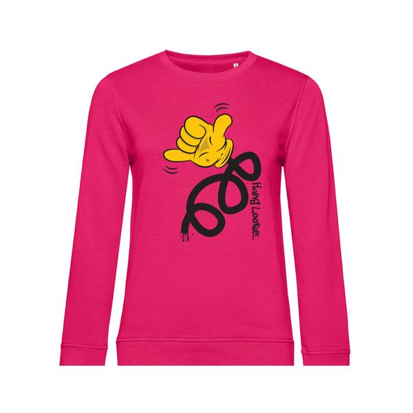 Summer Crew Neck Sweatshirt HangLoose - Woman