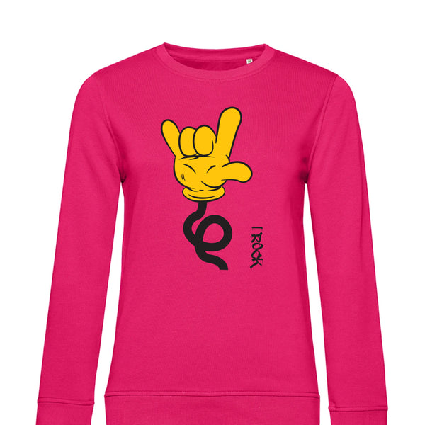 Summer Crew Neck Sweatshirt IRock - Woman