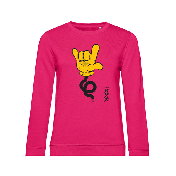 Summer Crew Neck Sweatshirt IRock - Woman