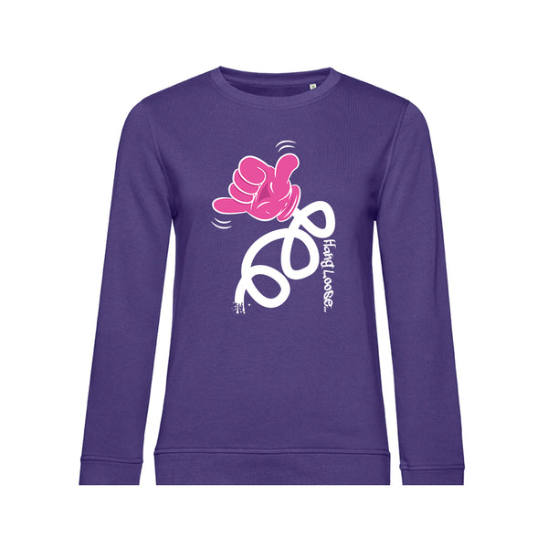 Summer Crew Neck Sweatshirt HangLoose - Woman