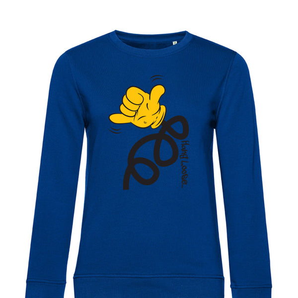 Summer Crew Neck Sweatshirt HangLoose - Woman